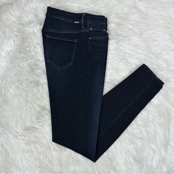 Mother Women’s High‎ Waisted Looker Coffee Tea or Me Designer Jeans W29/L30 - Picture 3 of 11